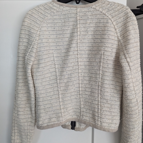 Zara tweed blazer cardigan - Picture 2 of 3